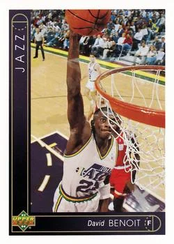 1993-94 Upper Deck David Benoit Variant #27 card image