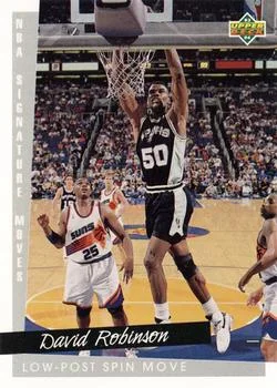 1993-94 Upper Deck David Robinson SM Variant #248 card image