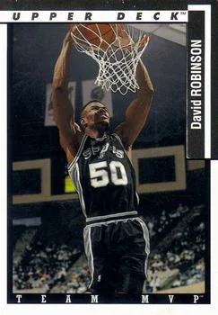 1993-94 Upper Deck David Robinson Team MVP #TM24 card image