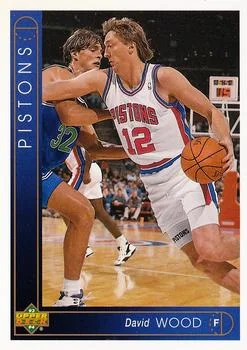 1993-94 Upper Deck David Wood Variant #385 card image