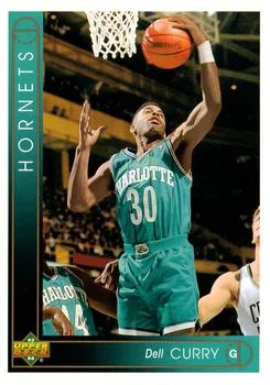 1993-94 Upper Deck Dell Curry Variant #3 card image