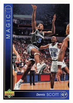 1993-94 Upper Deck Dennis Scott Variant #43 card image