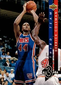 1993-94 Upper Deck Derrick Coleman All-NBA #AN12 card image