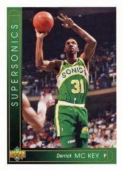 1993-94 Upper Deck Derrick McKey Variant #133 card image