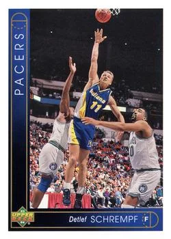 1993-94 Upper Deck Detlef Schrempf Variant #104 card image