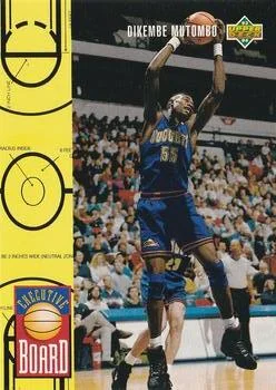 1993-94 Upper Deck Dikembe Mutombo EB Variant #431 card image