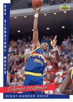 1993-94 Upper Deck Dikembe Mutombo SM Variant #246 card image