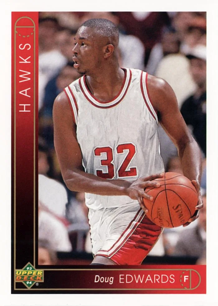 1993-94 Upper Deck Doug Edwards Variant #158 card image