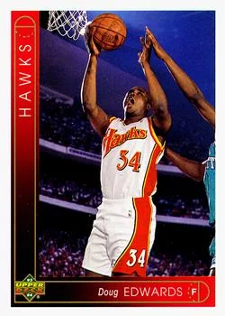 1993-94 Upper Deck Doug Edwards Variant #317 card image