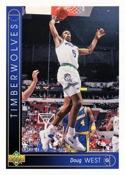 1993-94 Upper Deck Doug West Variant #41 card image