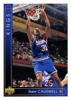 1993-94 Upper Deck Duane Causwell Variant #71 card image