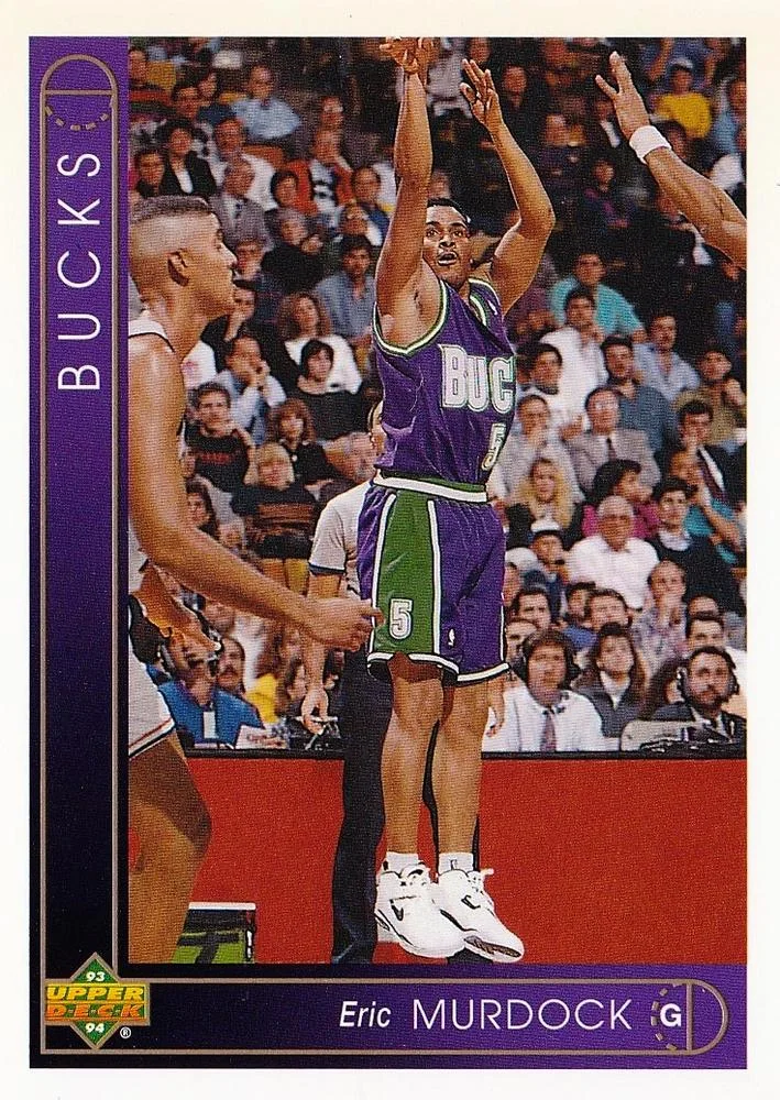 1993-94 Upper Deck Eric Murdock Variant #381 card image