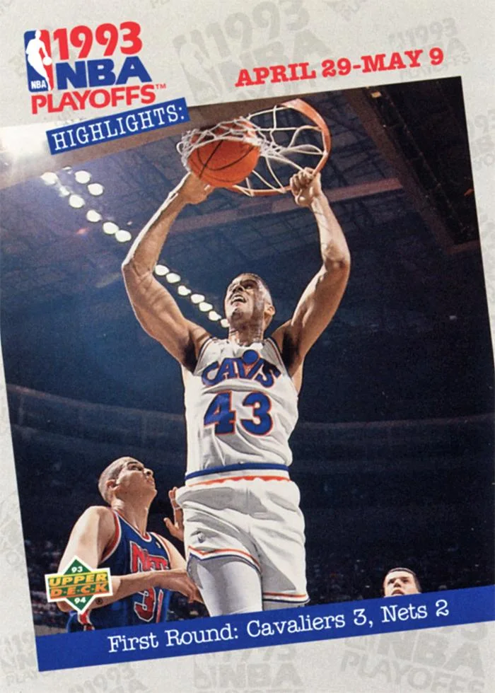 1993-94 Upper Deck First Round: Cavaliers 3 Variant #181 card image