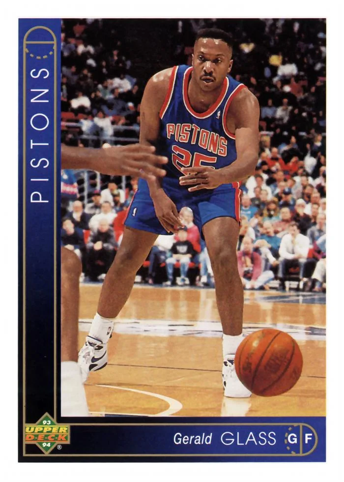 1993-94 Upper Deck Gerald Glass Variant #108 card image