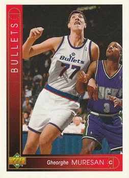 1993-94 Upper Deck Gheorghe Muresan Variant #383 card image