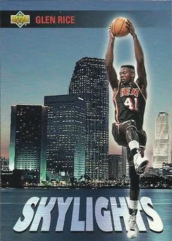 1993-94 Upper Deck Glen Rice SKL Variant #480 card image