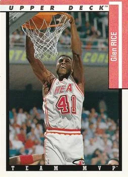 1993-94 Upper Deck Glen Rice Team MVP #TM14 card image