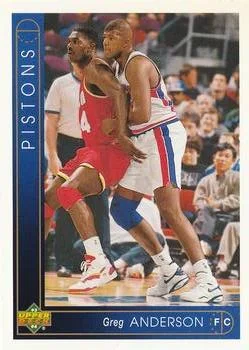 1993-94 Upper Deck Greg Anderson Variant #402 card image