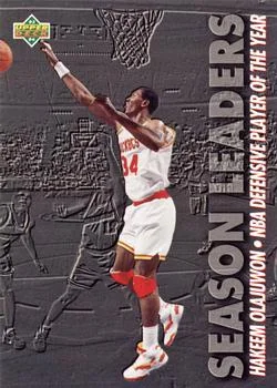 1993-94 Upper Deck Hakeem Olajuwon SL Variant #176 card image