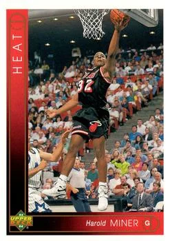 1993-94 Upper Deck Harold Miner Variant #21 card image
