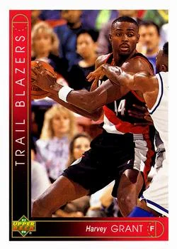 1993-94 Upper Deck Harvey Grant Variant #375 card image