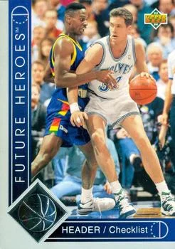 1993-94 Upper Deck Header / Checklist HDR #NNO card image