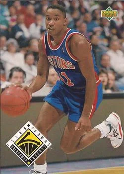 1993-94 Upper Deck Isiah Thomas BT Variant #450 card image