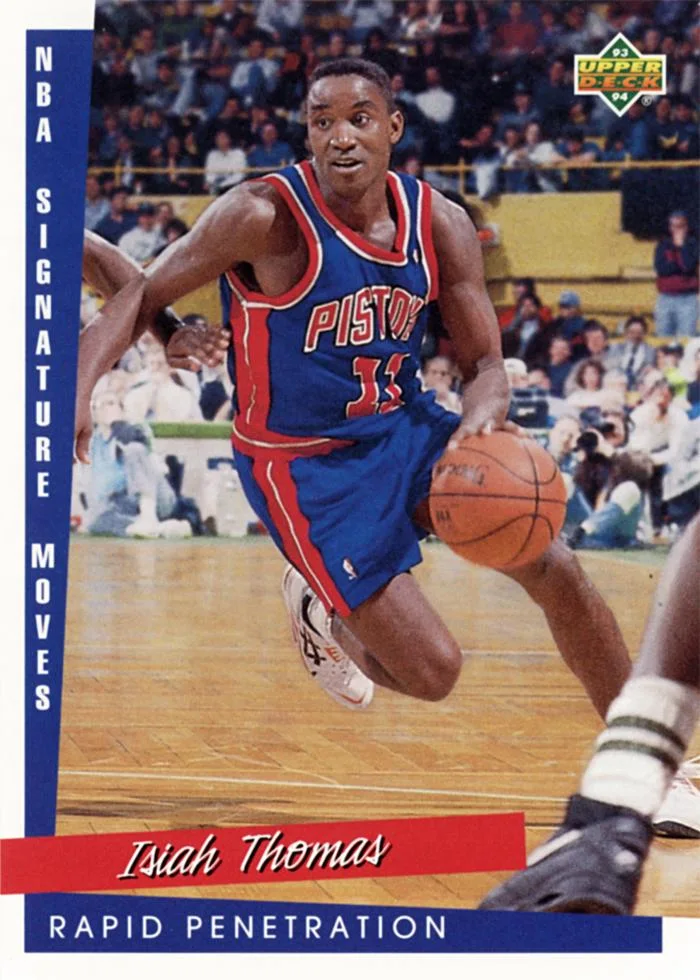 1993-94 Upper Deck Isiah Thomas SM Variant #245 card image