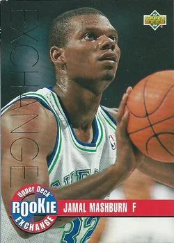 1993-94 Upper Deck Jamal Mashburn EXCH Rookie Exchange Gold #RE4 card image