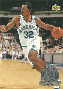 1993-94 Upper Deck Jamal Mashburn Rookie Standouts #RS9 card image