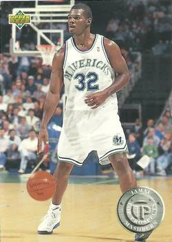 1993-94 Upper Deck Jamal Mashburn TP Variant #486 card image
