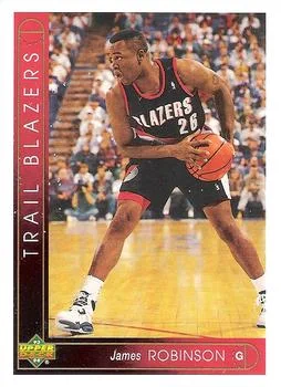 1993-94 Upper Deck James Robinson Variant #369 card image
