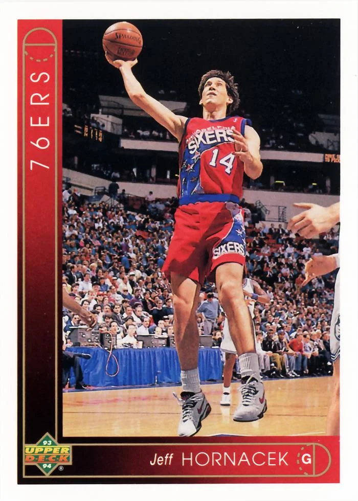 1993-94 Upper Deck Jeff Hornacek Variant #19 card image