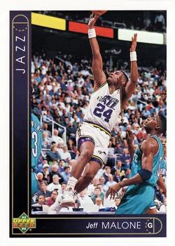 1993-94 Upper Deck Jeff Malone Variant #52 card image