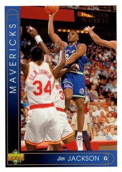 1993-94 Upper Deck Jim Jackson Variant #24 card image