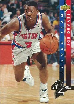 1993-94 Upper Deck Joe Dumars All-NBA #AN10 card image