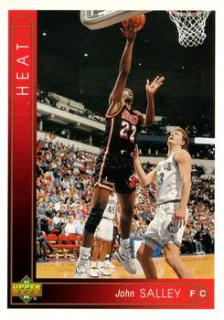 1993-94 Upper Deck John Salley Variant #9 card image