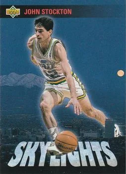 1993-94 Upper Deck John Stockton SKL Variant #478 card image