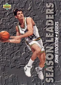 1993-94 Upper Deck John Stockton SL Variant #168 card image