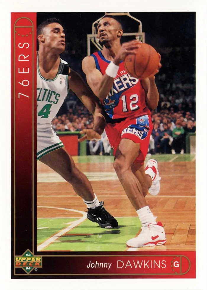 1993-94 Upper Deck Johnny Dawkins Variant #151 card image
