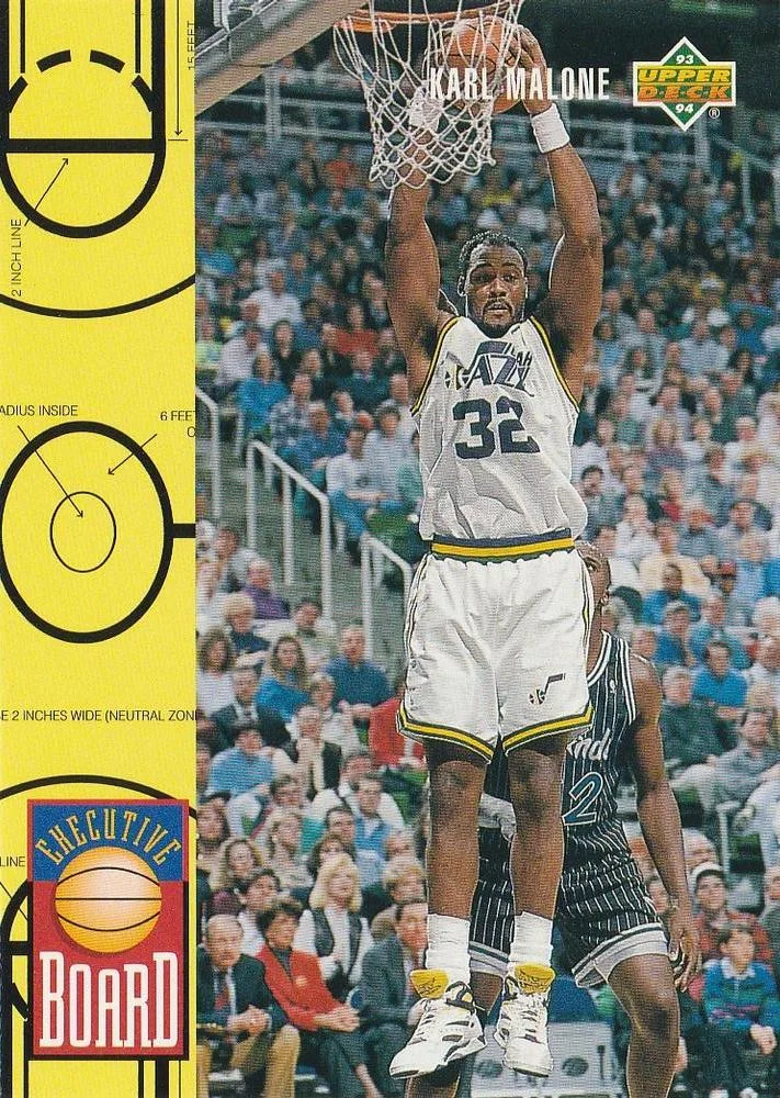 1993-94 Upper Deck Karl Malone EB Variant #422 card image
