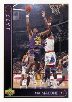 1993-94 Upper Deck Karl Malone Shadow Charles Barkley Variant #274 card image