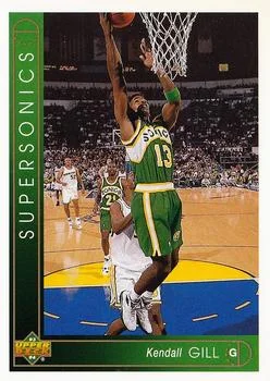 1993-94 Upper Deck Kendall Gill Variant #384 card image