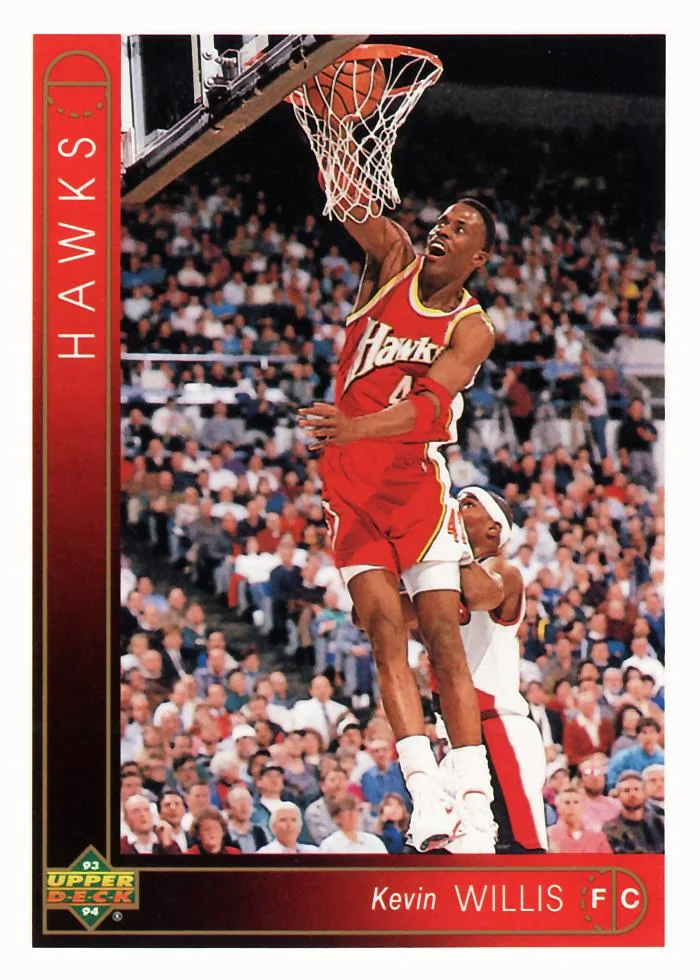 1993-94 Upper Deck Kevin Willis Variant #117 card image