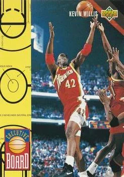 1993-94 Upper Deck Kevin Willis EB Variant #424 card image
