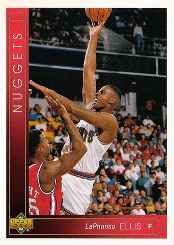 1993-94 Upper Deck LaPhonso Ellis Jumbos 3x5 #391 card image