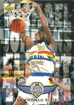 1993-94 Upper Deck LaPhonso Ellis Michael Jordan's Flight Team #FT9 card image