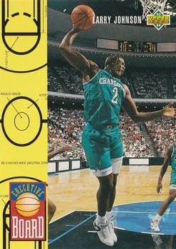 1993-94 Upper Deck Larry Johnson EB Variant #435 card image