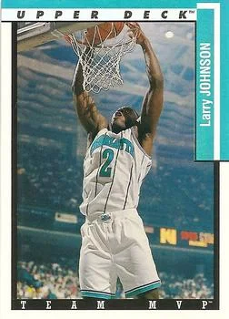 1993-94 Upper Deck Larry Johnson Team MVP #TM3 card image