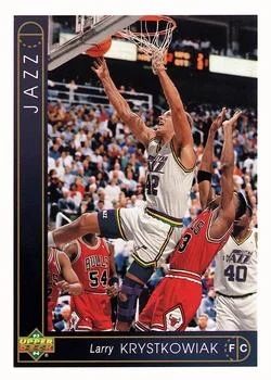 1993-94 Upper Deck Larry Krystkowiak Variant #68 card image